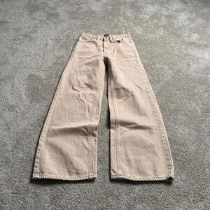 BDG "PALE ORANGE" WIDE LEG DENIM
